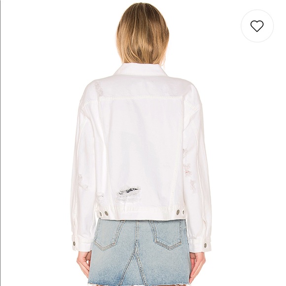 GRLFRND DENIM KIM TRUCKER JACKET - Picture 3 of 5